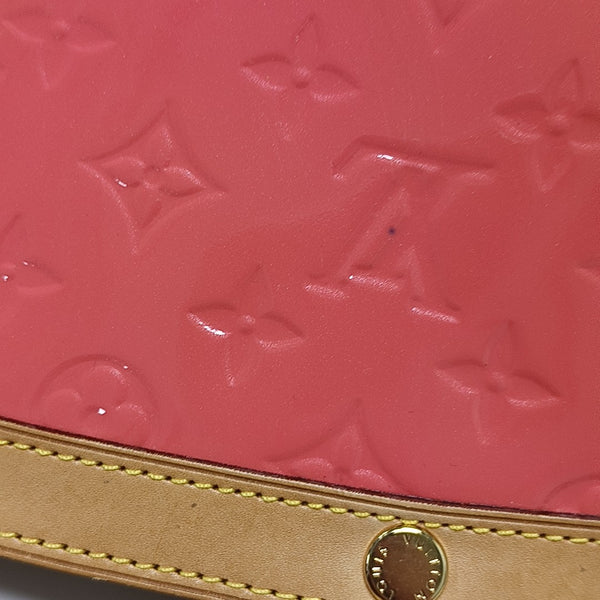 BREA MM Monogram Patent Leather Pink