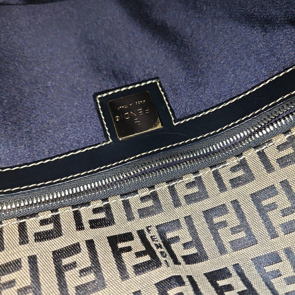 Vintage Canvas Bag Fabric Gray