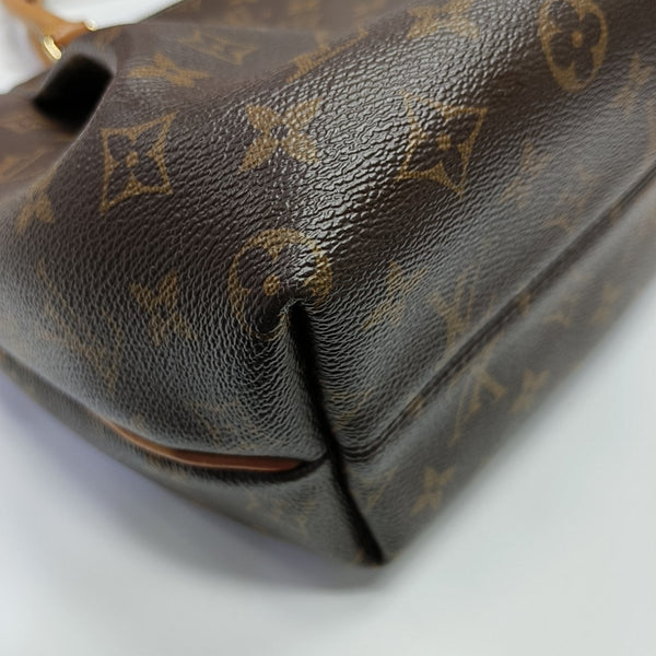 TURENNE Monogram Coated Canvas Brown