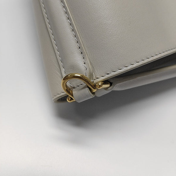 CAMILLE 16 Calfskin White