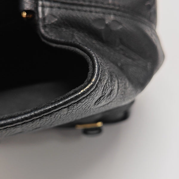 BACKUP Monogram Calfskin Black