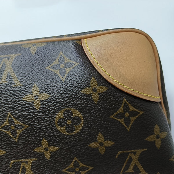 ODEON MM Monogram Coated Canvas Brown