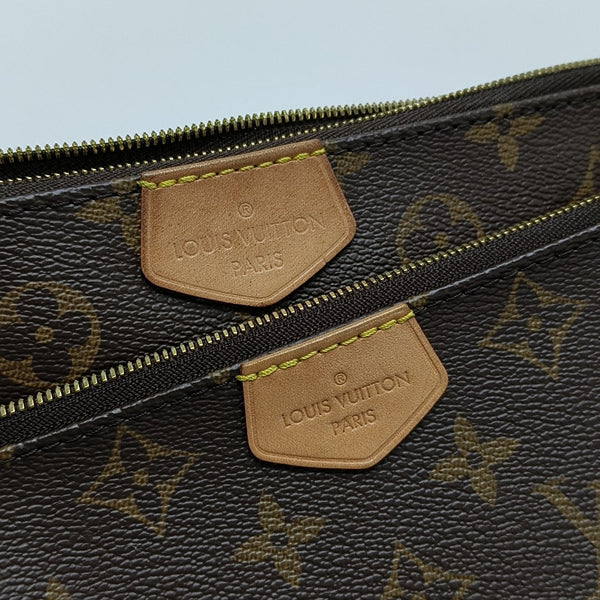 MULTI Monogram Coated Canvas Brown