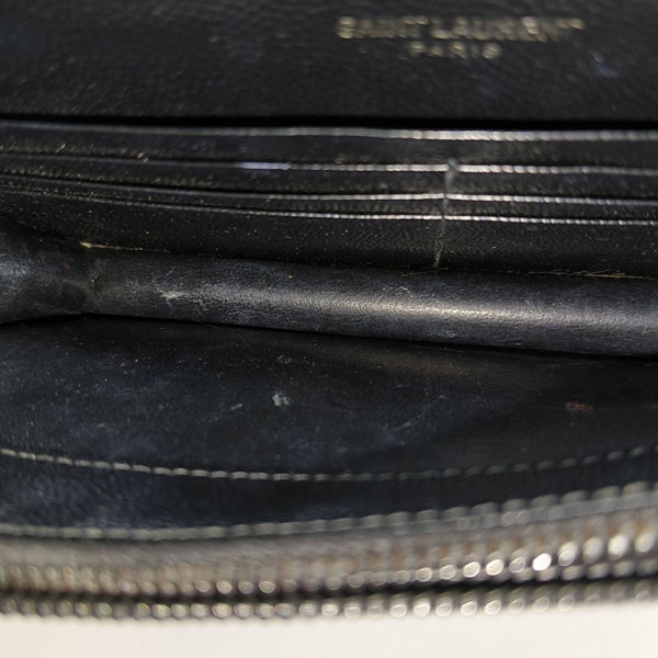 MONOGRAM WOC Chevron Calfskin Black