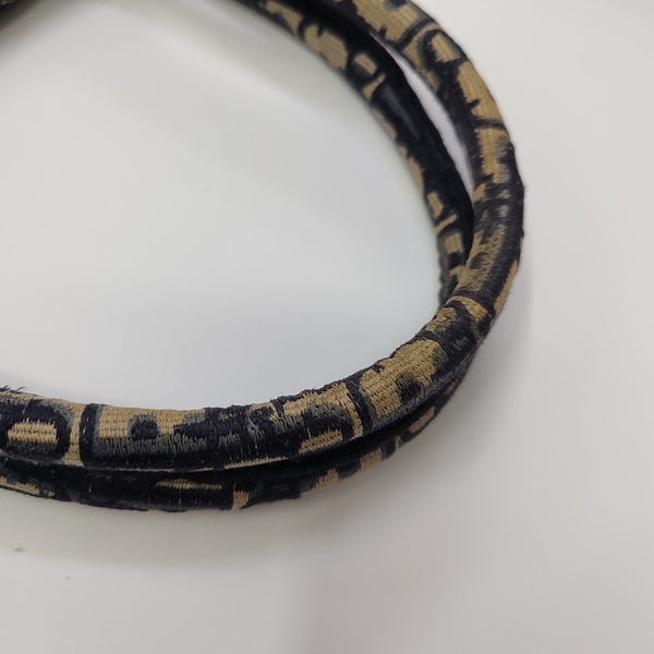 Book Tote Large Oblique Canvas Blue