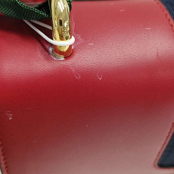 Sylvie Small Calfskin Red