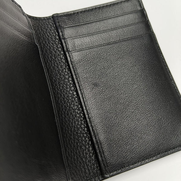 Calfskin Card Holder Black