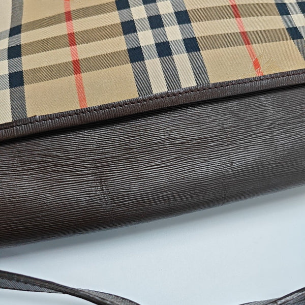Canvas Shoulder Bag Beige
