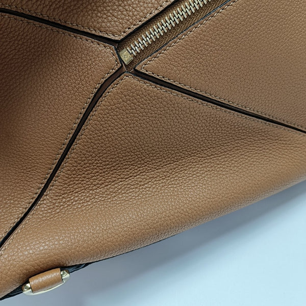 Puzzle Medium Calfskin Brown