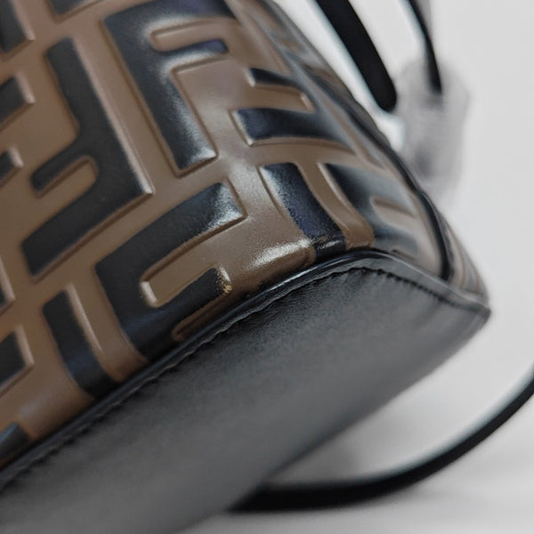 Mon Tresor Mini Monogram Calfskin Brown