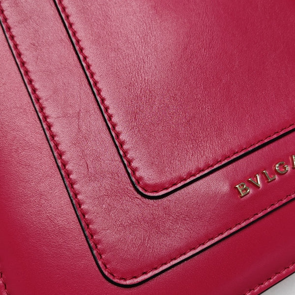SERPENTI FOREVER Small Calfskin Red
