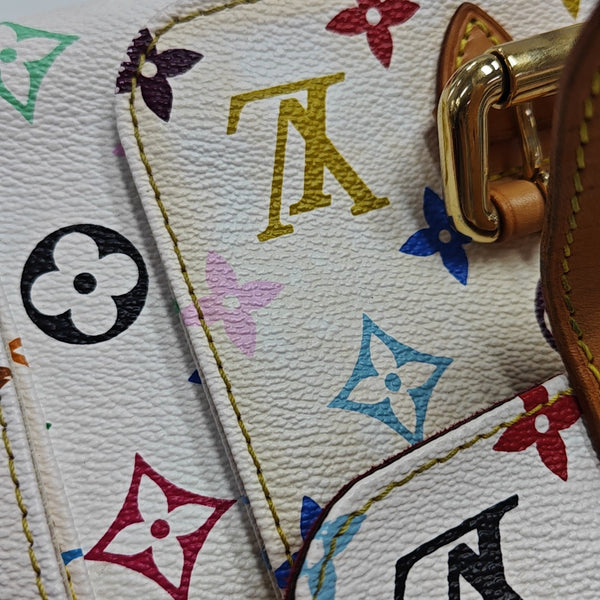 LV × TM LODGE GM Monogram Coated Canvas White