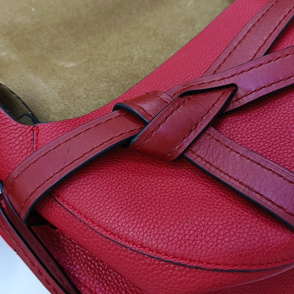 Gate Small Calfskin Red