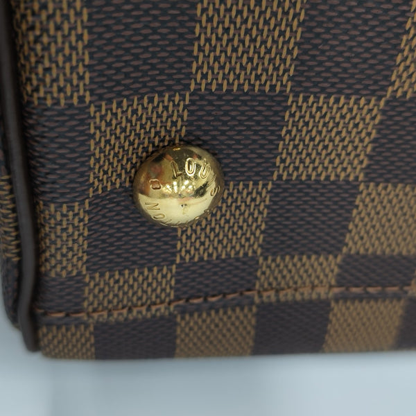 TREVI PM Damier Ebene Coated Canvas Brown
