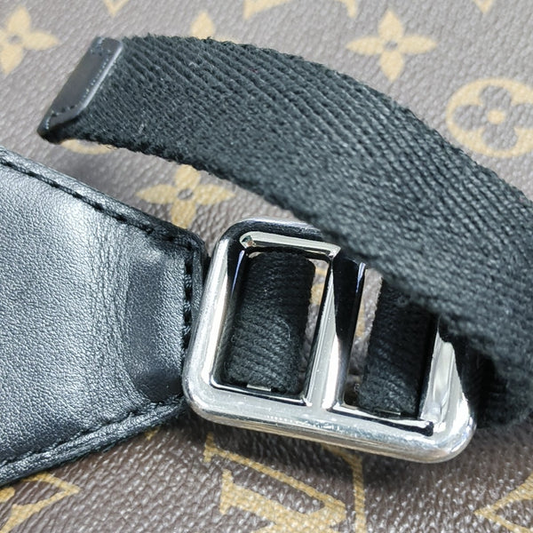 CHRISTOPHER PM Monogram Coated Canvas Brown
