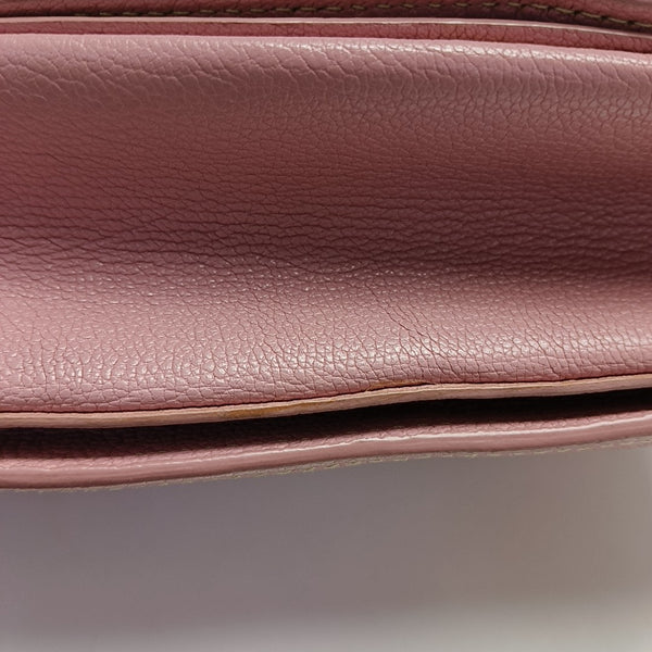 Calfskin Shoulder Bag Pink