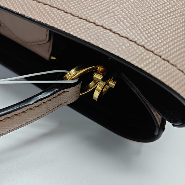 Panier Saffiano Calfskin Beige