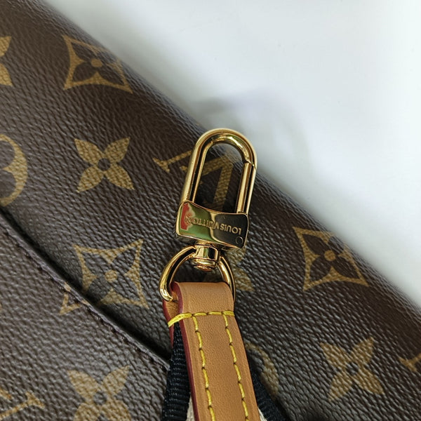 DIANE Monogram Coated Canvas Brown