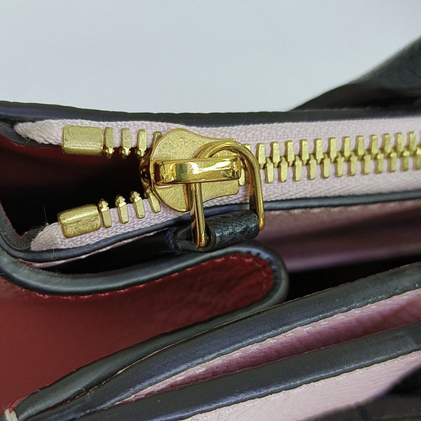 CITY STEAMER PM Calfskin Red