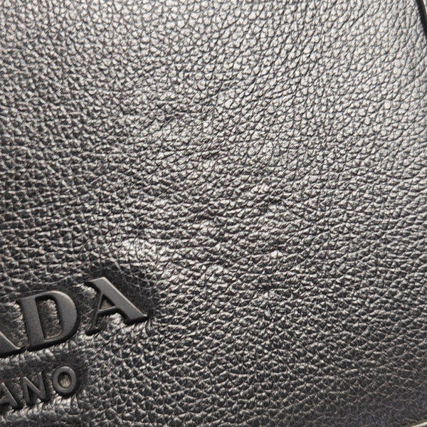 Calfskin Shoulder Bag Black