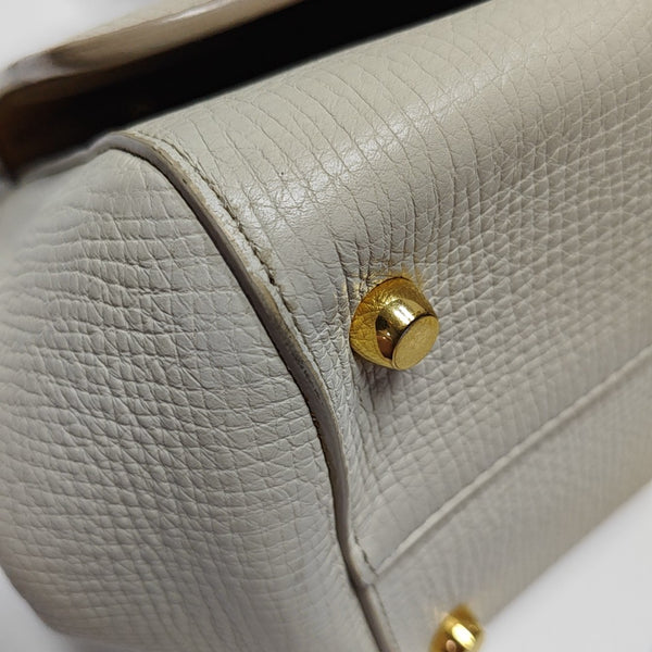 BV Angle Calfskin White