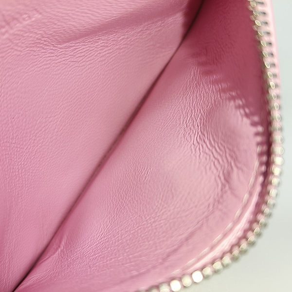 Gossip Calfskin Pink Card Holder