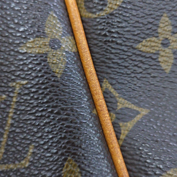 TOTALLY Monogram Coated Canvas Brown