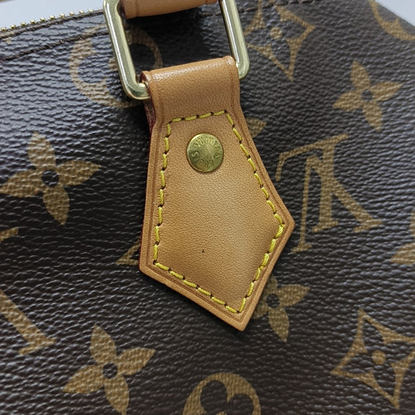 Speedy 25 Lona revestida Monogram marrón