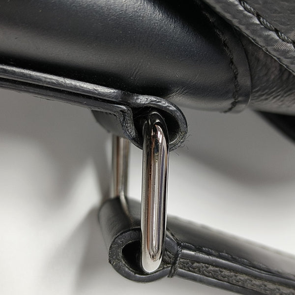 VOYAGER PM Monogram Coated Canvas Black