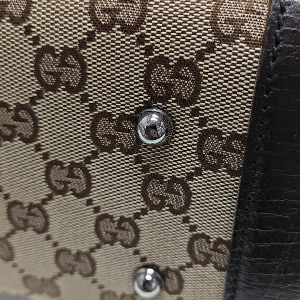 Monogram Canvas Top Handle Bag Beige