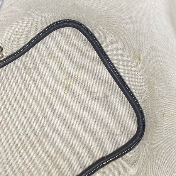Authenticated pre-owned Petit Flot Coated Canvas Grey - Bucket Bag at Looply