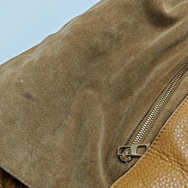 Calfskin Shoulder Bag Yellow