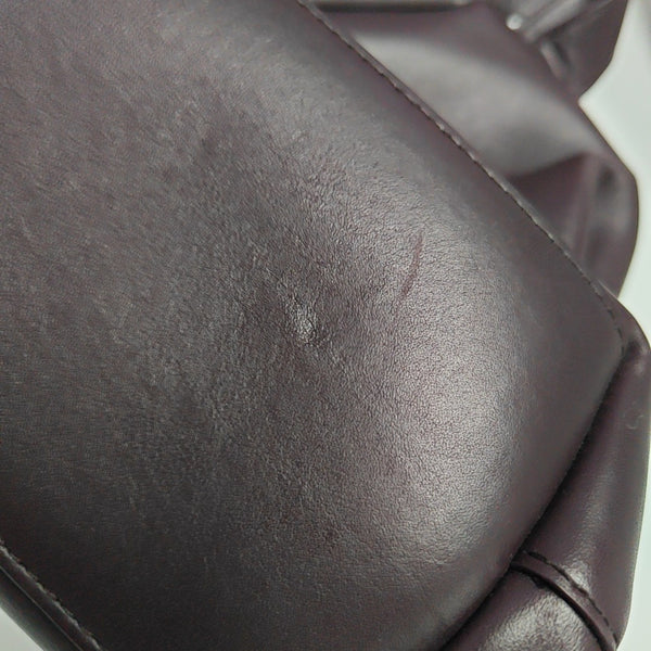 The Triangle Calfskin Purple