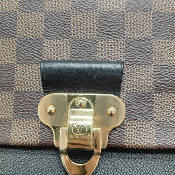VAVIN PM Damier Ebene Coated Canvas Brown
