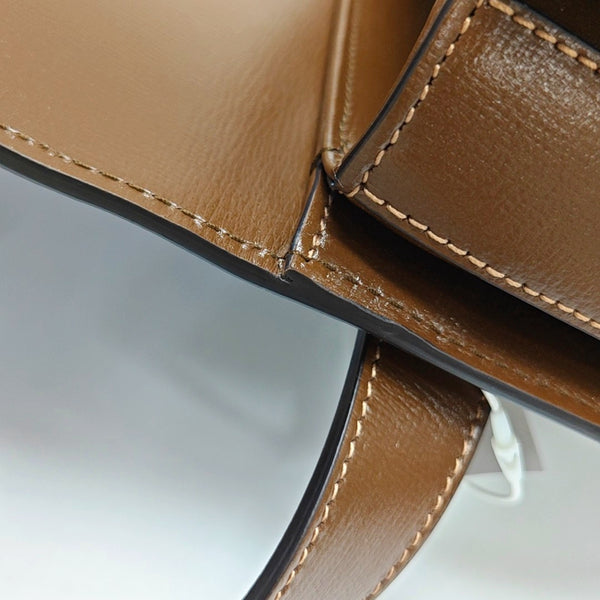 Authenticated pre-owned Horsebit 1955 Monogram Coated Canvas Brown - Belt Bag at Looply