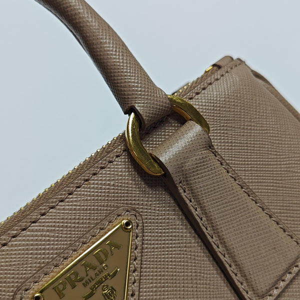 Galleria Super Mini Saffiano Calfskin Pink