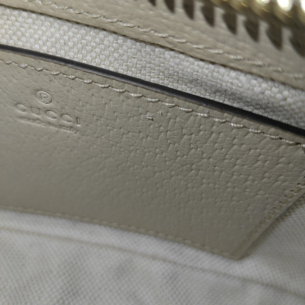 Ophidia Mini Monogram Coated Canvas Beige