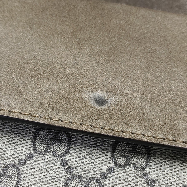 Dionysus Mini Monogram Coated Canvas Beige