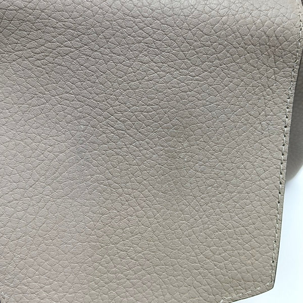 Authenticated pre-owned CAPUCINES BB Calfskin Grey - Shoulder Bag at Looply