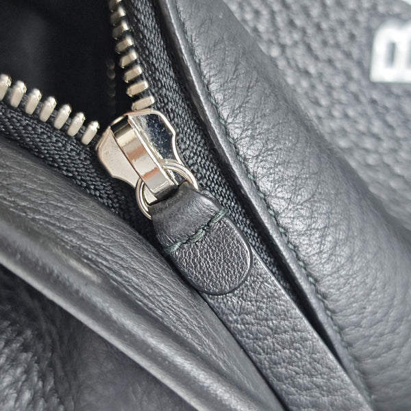 Calfskin Backpack Large Black