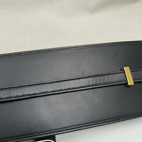 Authenticated pre-owned MANHATTAN Canvas White - Tote Bag at Looply