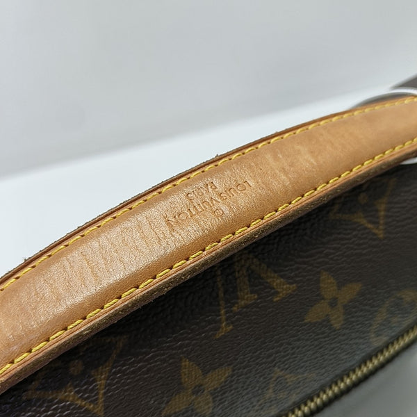 MÉTIS MM Monogram Coated Canvas Brown