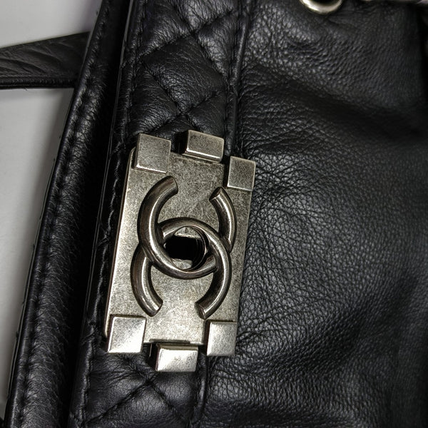 Quilted Calfskin Black