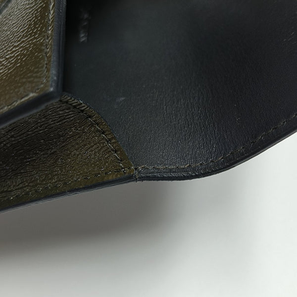 Patent Leather Wallet Green