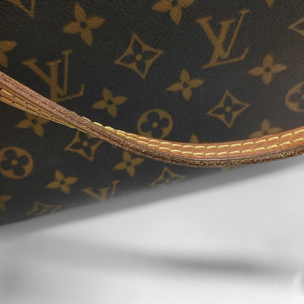 Authenticated pre-owned NEVERFULL MM Monogram Coated Canvas Brown - Tote Bag at Looply