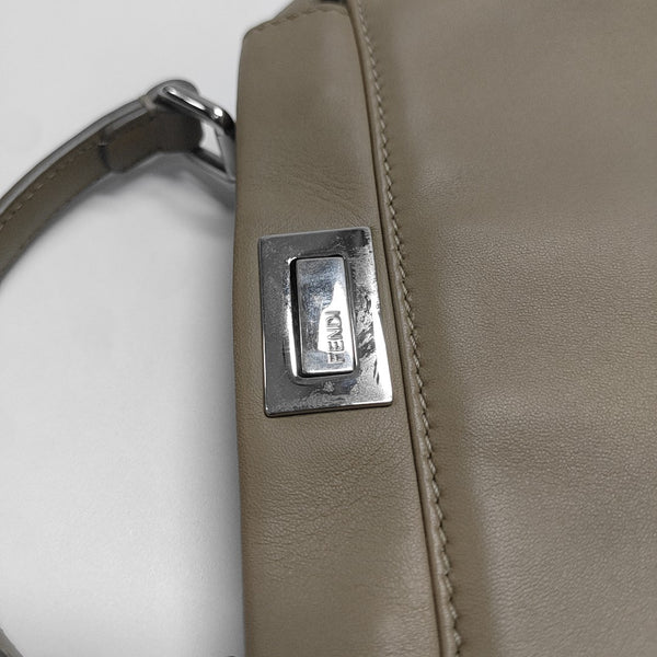 Peekaboo Mini Lambskin Gray