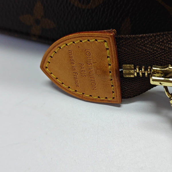 TOILET POCKET 26 Monogram Coated Canvas Brown