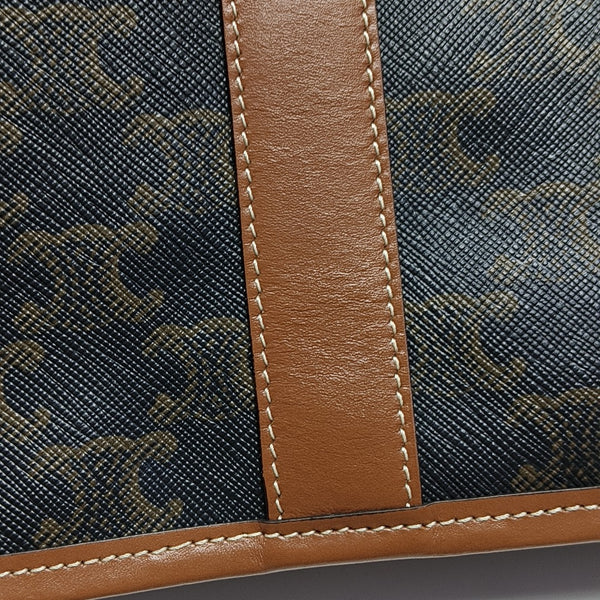 TRIOMPHE CANVAS Medium Coated Canvas Brown