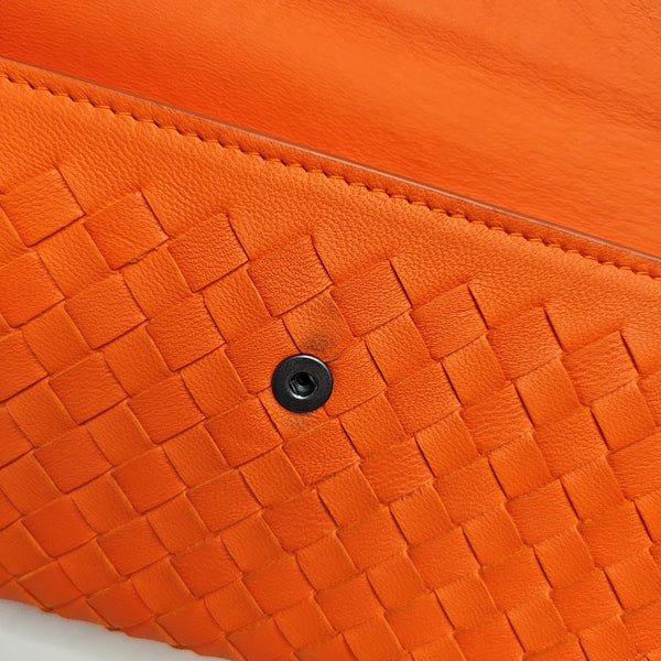 Calfskin Wallet Orange