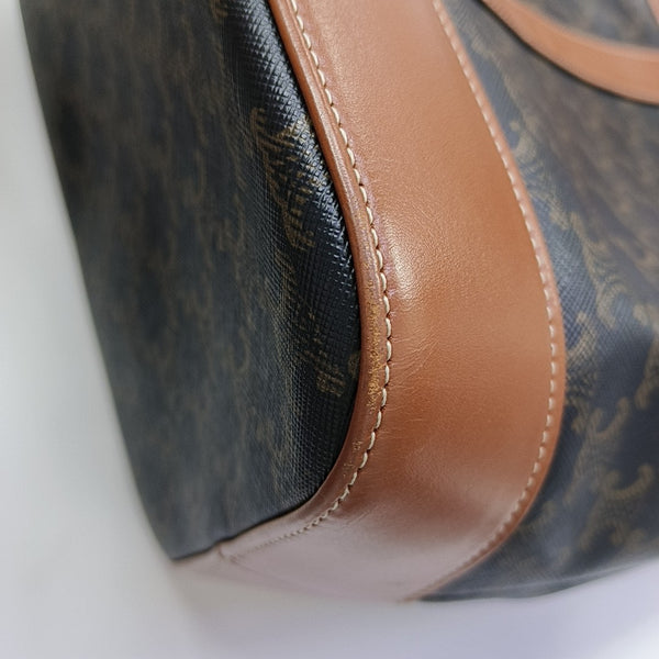 TRIOMPHE CANVAS Medium Coated Canvas Brown